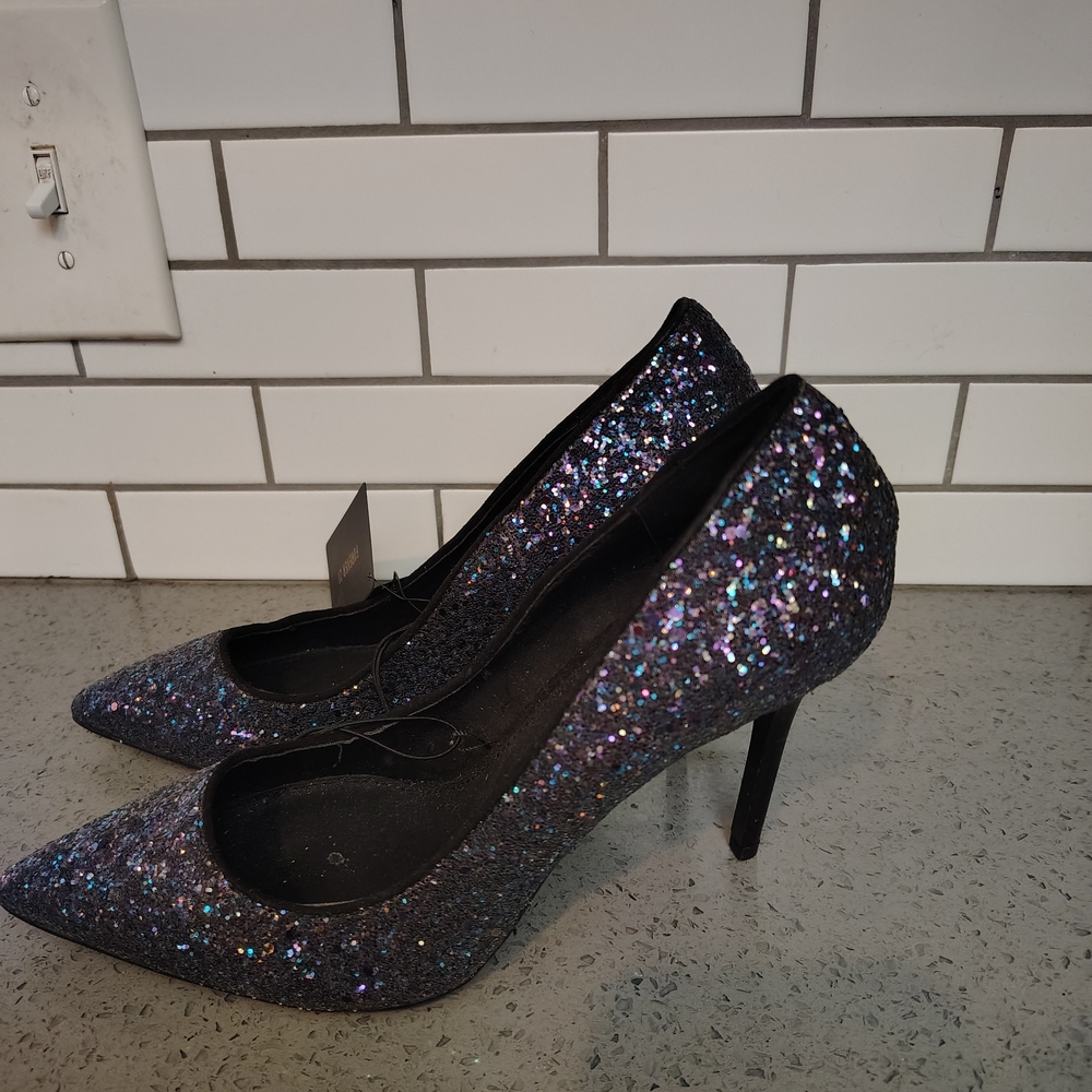 Forever 21 Black Stiletto Heels